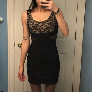 black formal dress
